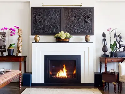 Beautiful Fireplace modern ArtDeco 3D model