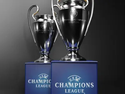 UEFA Champions League Trophy 3D model