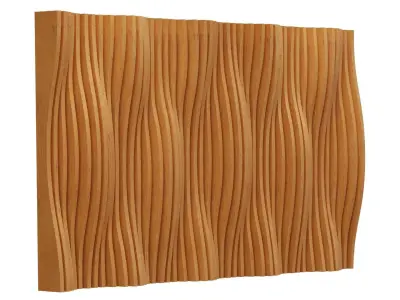 Parametric wall 3D model 24 3D model
