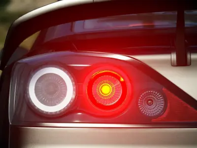 Sonar Euro Taillights GT6 Nissan S15 3D model