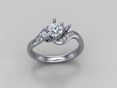 Ring Girl Free D3 Free 3D print model