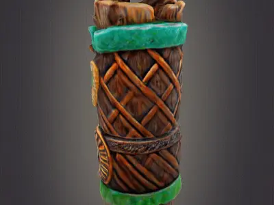 Tiki decor 3D print model