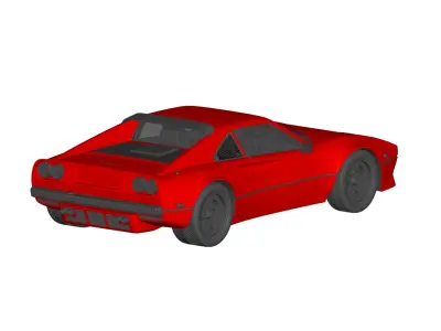 Ferrari 308 GTS 3D model