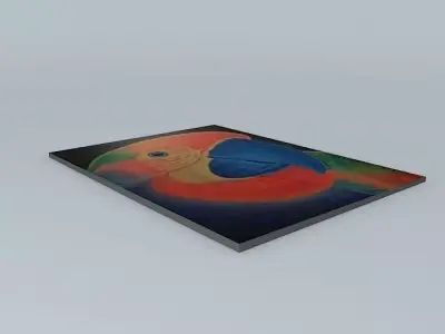 Table Papagalia Claudio Tozzi Free 3D model