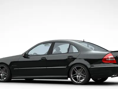 Mercedes Benz E 55 AMG W211 3D model