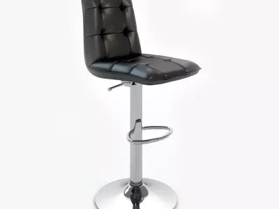   Adjustable Bar Stool 3D model