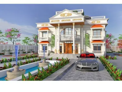 Victorian House Exterior 3D model