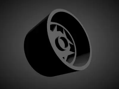 Super Star SS-07 scalable and Printable rim 3D print model