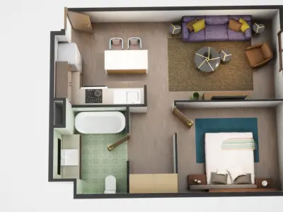 3D Floor Plan Model 20 3D model