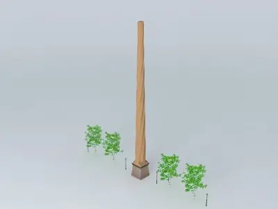 Fire Coil  Free 3D model