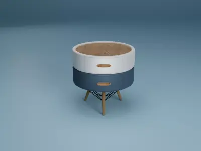 circular cabinet Free 3D model