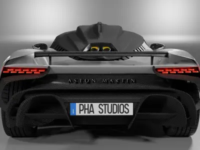 Aston Martin Valhalla 2022 3D Model 3D model