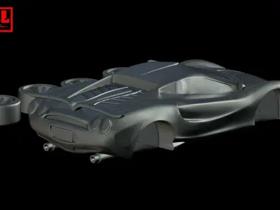 Mitsuoka Orochi Coupe 2006-2014 3D print model