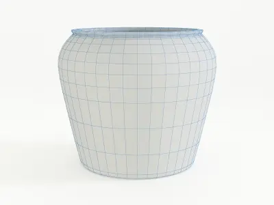 Vintage Flower Vase  3D model