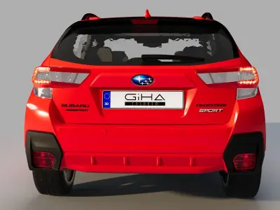 Subaru Crosstrek 3d Vehicle Model 3D model