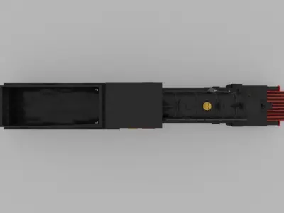 Steam engine  3D model by anonymous014