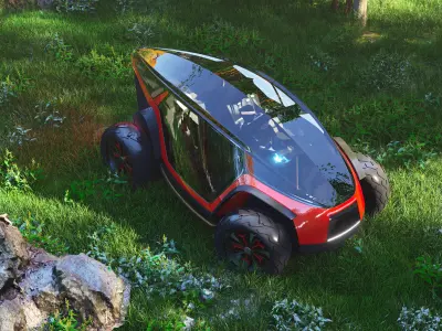 Cougar Concept Car 3D model