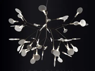 Chandelier Moooi Heracleum II Small 3D model
