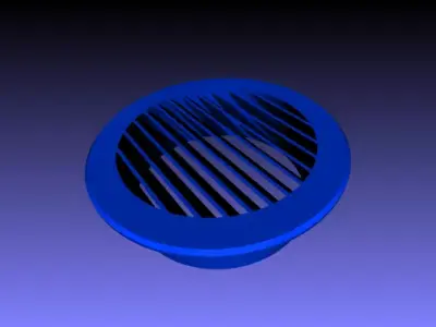Air Vent Duct Cover 150mm 3D print model