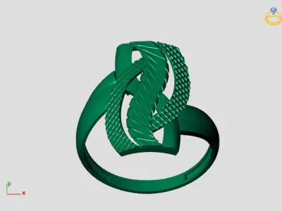 Women Plain Ring STL Models Womens Ring 3dmodels 3D print model 3D print model 25