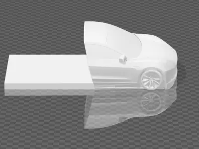 Mouse accessories - Car Model 3D print model