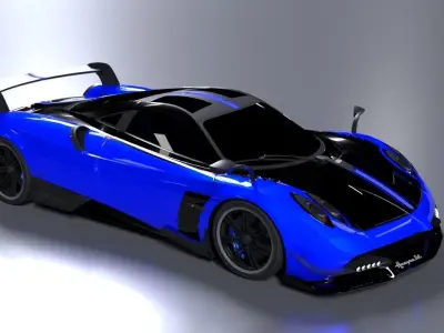 Pagani Huayra 3D model