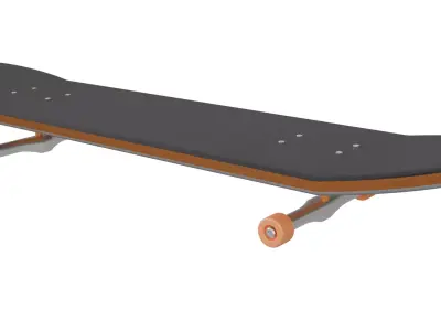 Skateboard 3D model