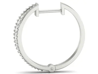 Women Earrings 3D print model