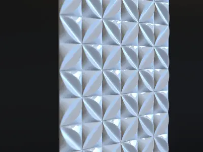 3d wall tiles decorative pack 12 pcs 3D model