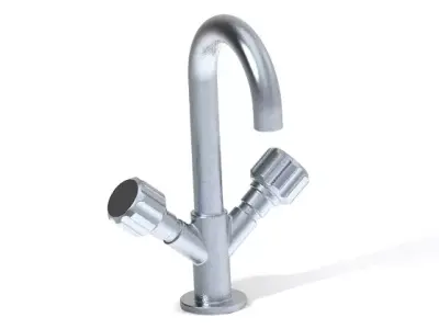 Classic Wash Mixer Tap 3D print model