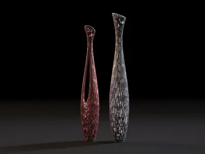 Decorative vases for dry wood 3D print model