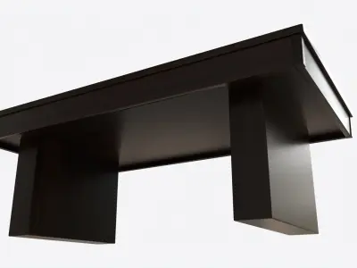 Billiard Pool Table 9-foot 02 3D model