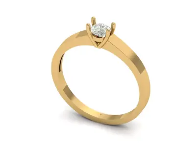 Soliter ring 3D print model buy