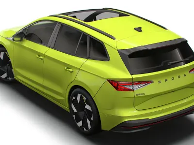 Skoda Enyaq RS 2026 3D model