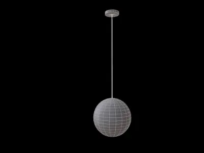 Lowpoly modern lamp model Free low-poly 3D model