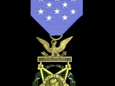 Medal Of Honor US Army 3D model