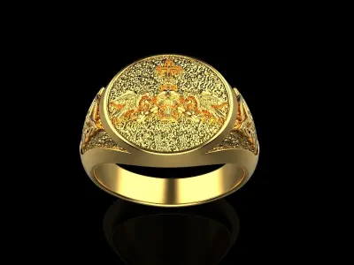 Ring Signet  125 3D print model