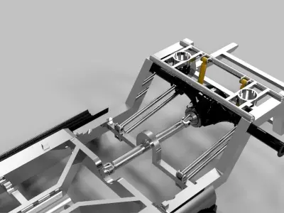 Air ride complete suspension pack 3D print model