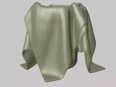 Pencil Holder Pen Holder Silk Cloth Free 3D print model