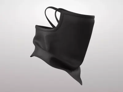 Buff Mask PBR 3D model