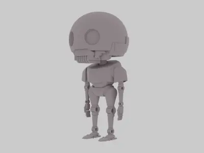 Robot 3D model 3