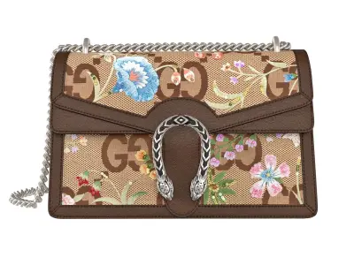 Gucci Dionysus jumbo GG small shoulder bag 3D model