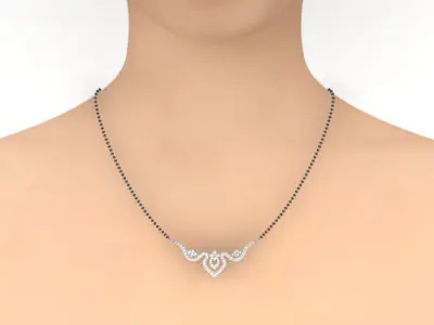 Luxury Necklace  3D print model purchase
