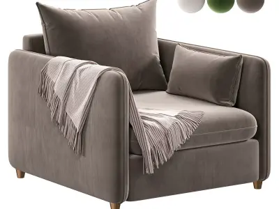 Mons Wagon armchair 3D model