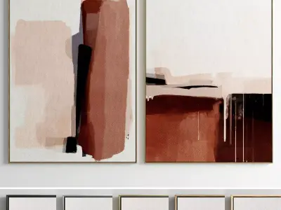 Photo Frame 190 Low-poly 3D model