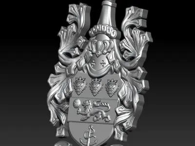 CDOP Crest  3D print model