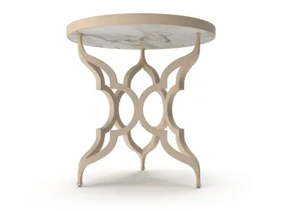 Tommy Bahama Accent Table Low-poly 3D model