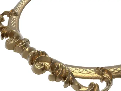 Carved Picture Frame 3D model 66