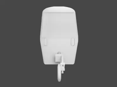 Delivery Truck From Stray Game Untextured Free 3D model