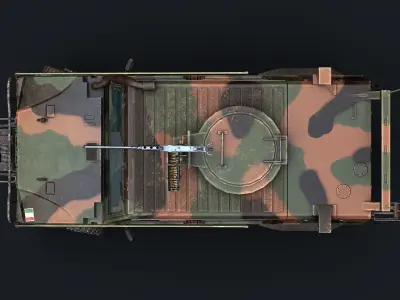 Iveco LMV Lince  Low-poly 3D model